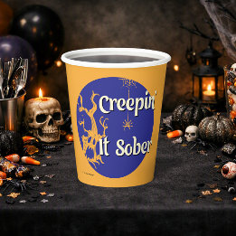 „Creepin’ It Sober“ | Alkoholfreie Halloween-Party Pappbecher