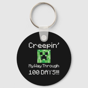 Creepin' Mein Weg durch 100 Tage!! grafisch Schlüsselanhänger