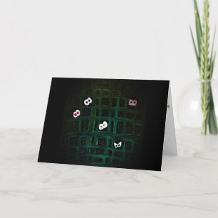 "Creeping Critters" Hallowe’en Card Karte