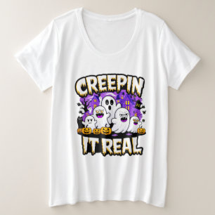 Creepin'It Real Éffrayant Halloween Design Fun