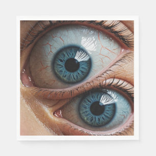 Creepische Augapfel Serviette