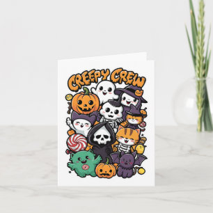 Creepische Crew für Kinder und Erwachsene zu sonni Karte