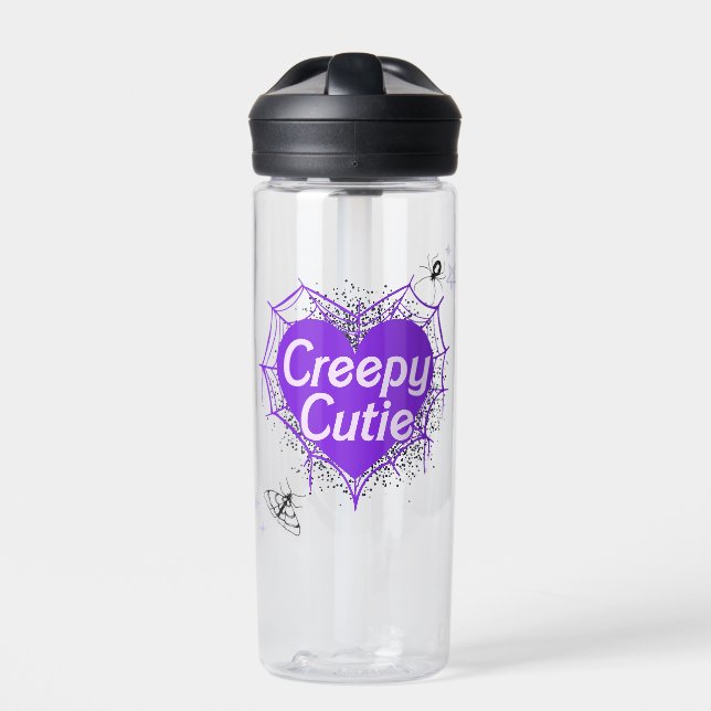 Creepische Süsse - Niedliche Halloween-Wasserflasc Trinkflasche (Vorderseite)
