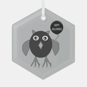 Creepisches Halloween-Party Ornament Aus Glas
