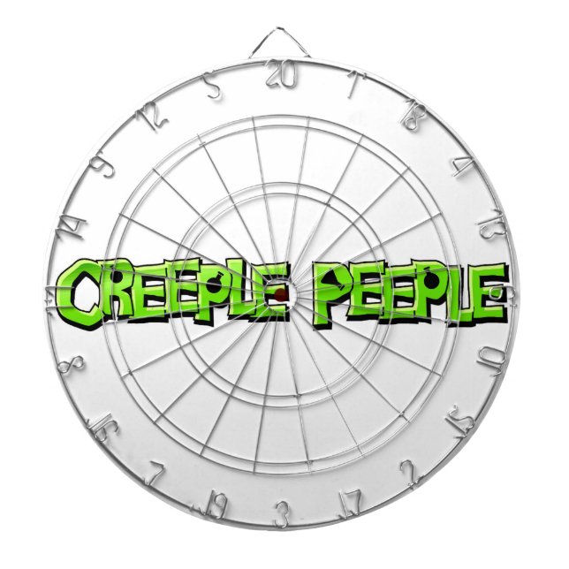 Creeple Peeple Dartboard Dartscheibe (vorne)