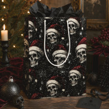 Creepmas Spooky Gothic Skulls