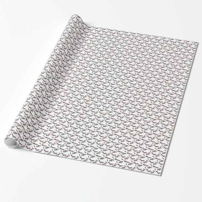 Creepy Ants - einzigartiges Design-Accessoire Geschenkpapier (Ungerollt)