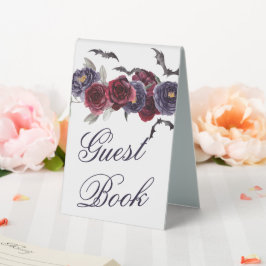 Creepy Beautiful | Gotische Rose und BattZigarren  Tischaufsteller