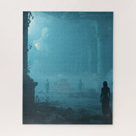 Creepy Beings geht in Mystischen Tempel spazieren,