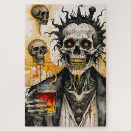 Creepy Bloody Skeleton