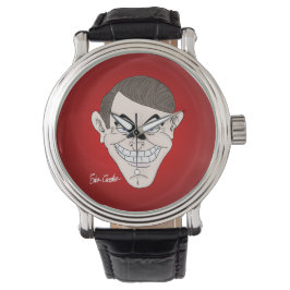 creepy businessman with money ears armbanduhr