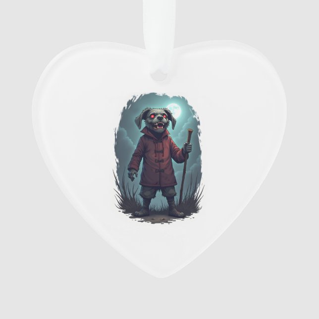 Creepy Cane Corso Ornament (Vorderseite)