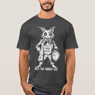 Creepy Cheshire Cat in Wonderland Gothic Fantasy A T-Shirt