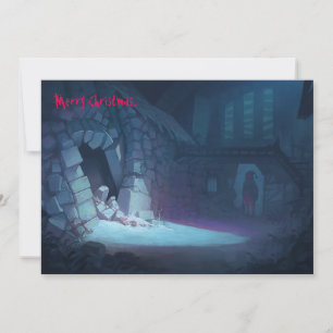 Creepy Christmas Feiertagskarte