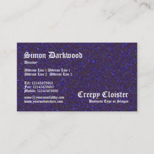 Creepy Cloister 02 - Color Tex Visitenkarte