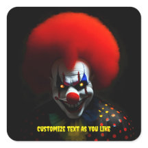 Creepy Clown Phobia Beängstigend Gag Custom