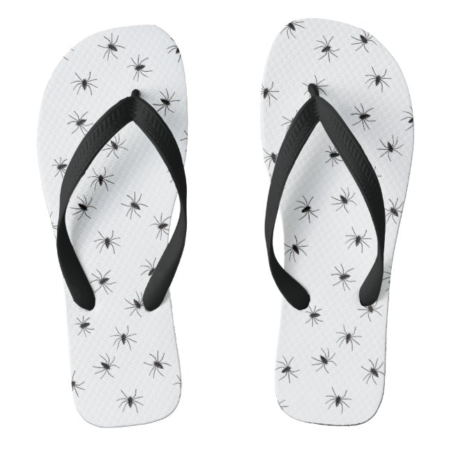 Creepy Crawly Spiders Flip Flops (Fußbett)