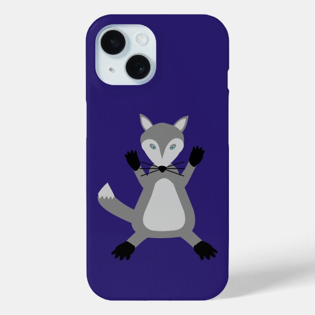 Creepy Cute Halloween Wolf Case-Mate iPhone Hülle (Rückseite)