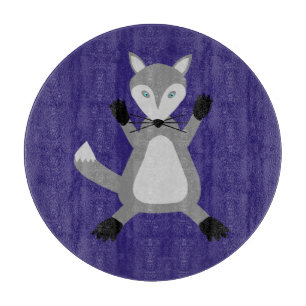 Creepy Cute Halloween Wolf Schneidebrett