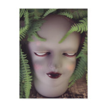 Creepy Doll Fern Planter