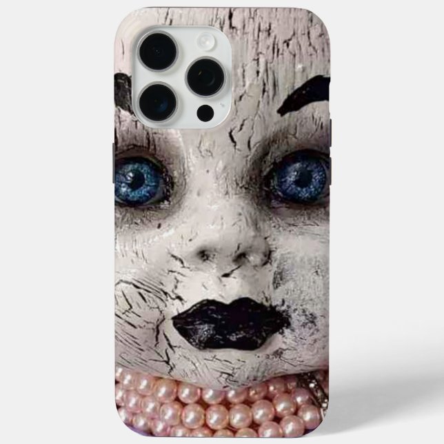 Creepy Doll Phone Case (Rückseite)