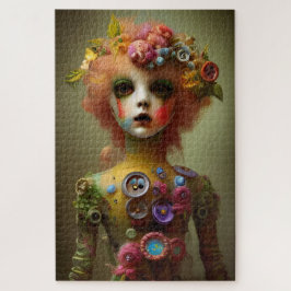 Creepy Doll - schwieriges Vintages Halloween