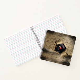Creepy Eyes V02 Notizbuch