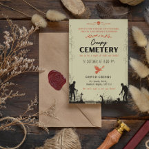 Creepy Friedhof Vanilla mit Vermilion Akzent