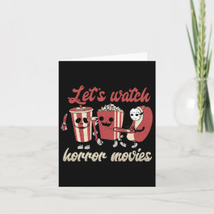 Creepy Funny Let's Watch Horror Filme Spooky Hall Karte
