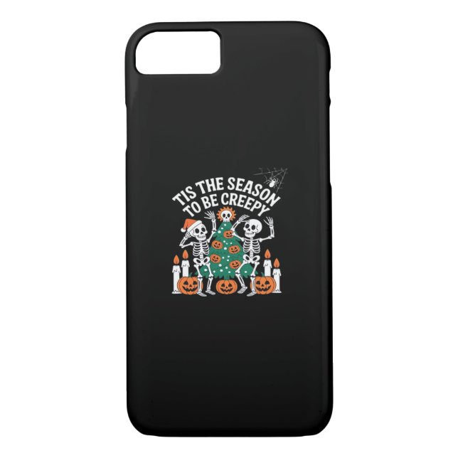 Creepy Funny Skeleton Halloween Spooky Case-Mate iPhone Hülle (Rückseite)