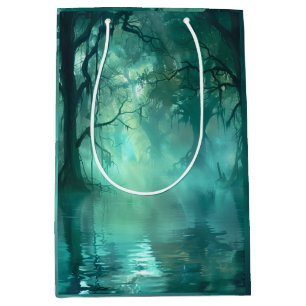 Creepy Green Swamp Mittlere Geschenktüte
