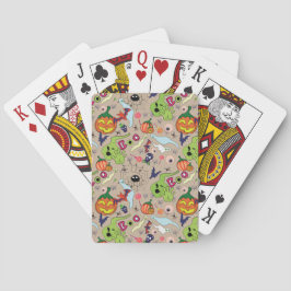 Creepy Halloween Graphics Set Spielkarten