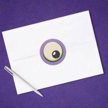 Creepy Halloween Mummy Eyeball