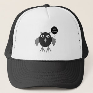 Creepy Halloween-Party Owl Hat Truckerkappe