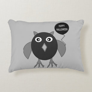 Creepy Halloween-Party Owl Kissen