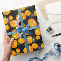 Creepy Halloween Spider Kürbislaterne Spider Web