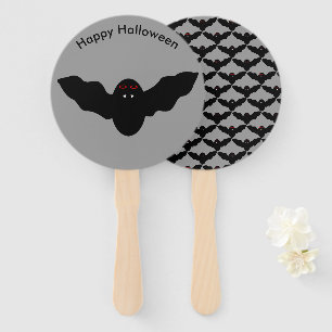 Creepy Halloween Vampire Bat Custom Hand Fan Fächer