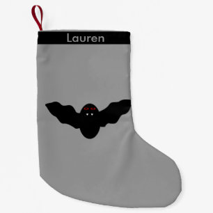 Creepy Halloween Vampire Bat Custom Strumpf Kleiner Weihnachtsstrumpf