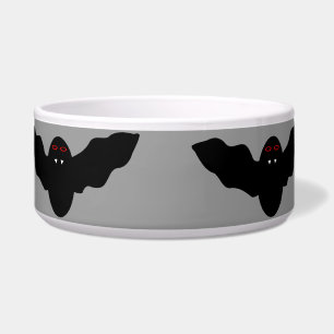 Creepy Halloween Vampire Bat Dog Bowl Napf