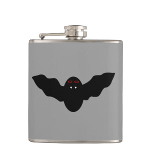 Creepy Halloween Vampire Bat Flask Flachmann