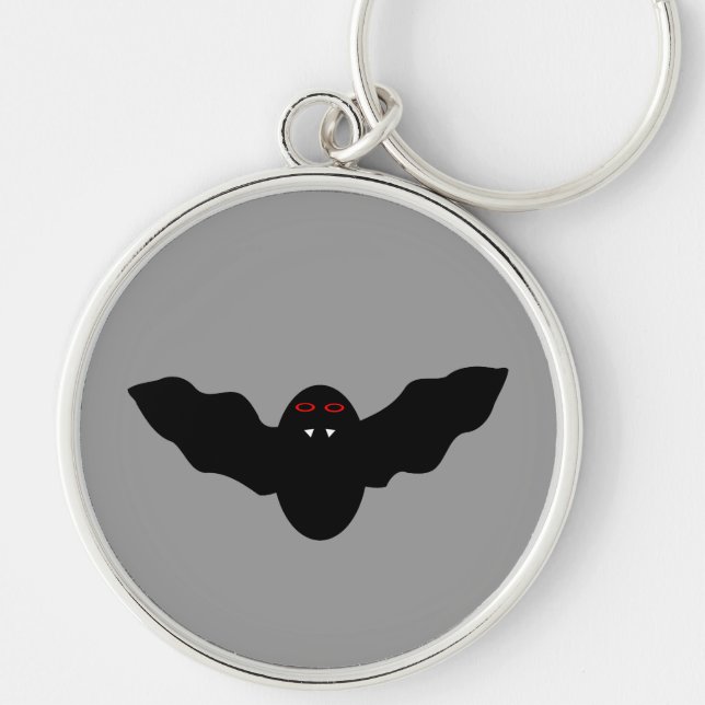 Creepy Halloween Vampire Bat Schlüsselanhänger (Vorne)