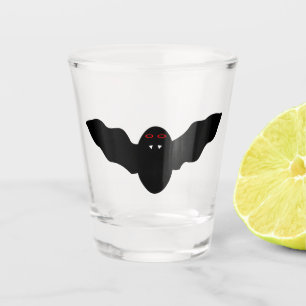 Creepy Halloween Vampire Bat Schnapsglas