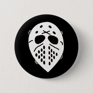 Creepy Hockey Mask Products Button