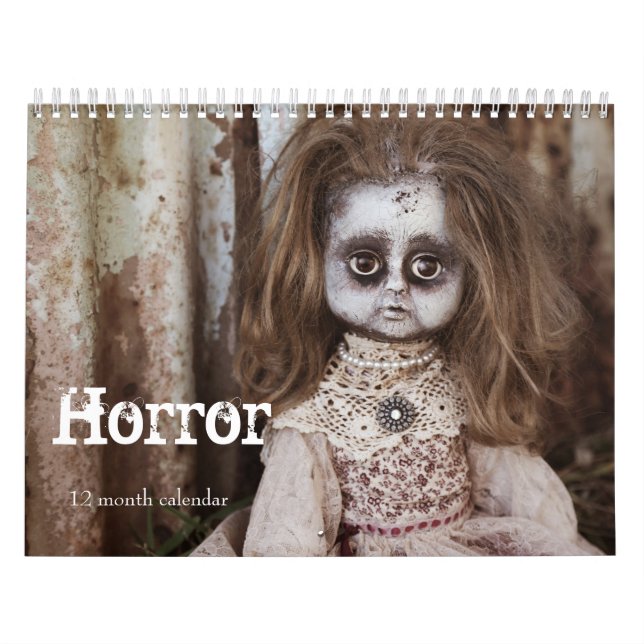 Creepy Horror 2026 Kalender (Titelbild)