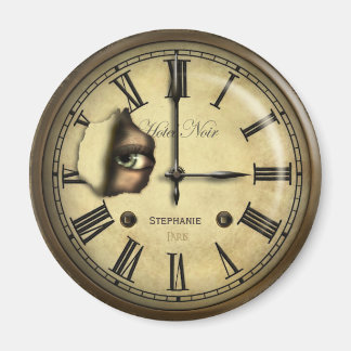 Creepy Hotel Clock Personalisiert Magnet