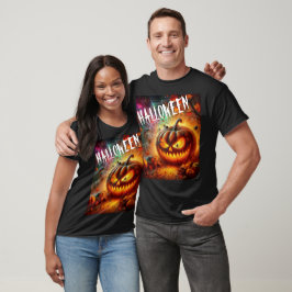 Creepy Jack-O-Lanterns Unisex T-Shirt