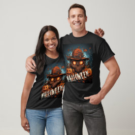 Creepy Jack-O-Lanterns Unisex T-Shirt