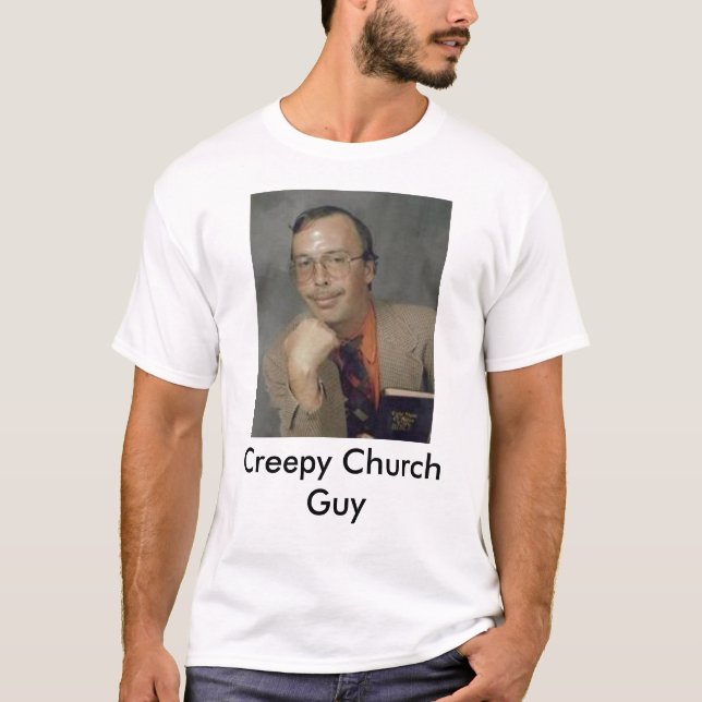 Creepy Kirchen-Typ T-Shirt (Vorderseite)