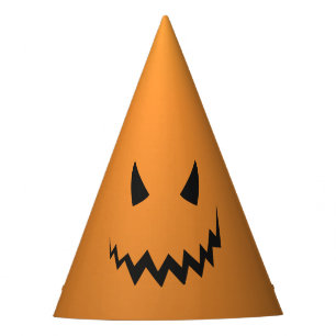 Creepy Kürbis-Halloween-Party-Papier-Hut Partyhütchen