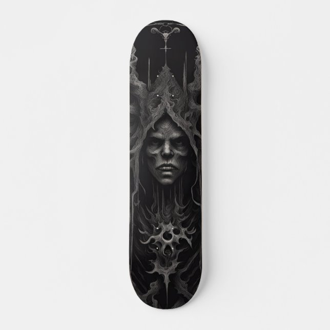 Creepy Lady Skateboard (Vorne)